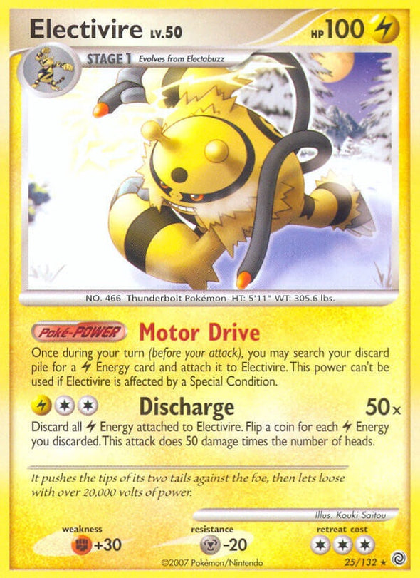 Electivire - 25/132 - Rare available at 401 Games Canada