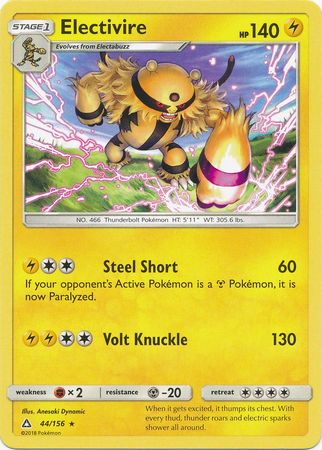 Electivire - 44/156 - Rare available at 401 Games Canada