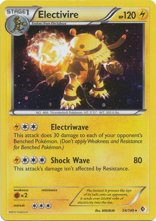 Electivire - 54/149 - Alternate Holo - Promo available at 401 Games Canada