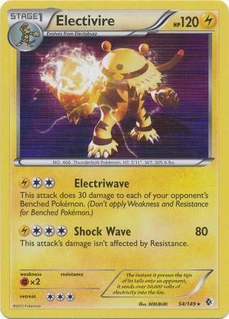 Electivire - 54/149 - Holo Rare available at 401 Games Canada