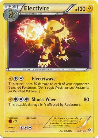 Electivire - 54/149 - Rare - Theme Deck Exclusive available at 401 Games Canada