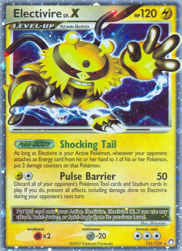 Electivire LV.X - 121/123 - Ultra-Rare available at 401 Games Canada