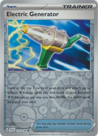 Electric Generator - 170/198 - Uncommon - Reverse Holo available at 401 Games Canada