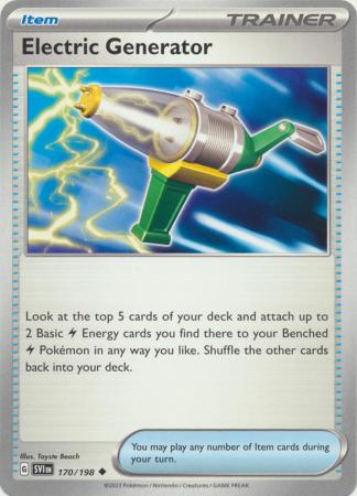 Electric Generator - 170/198 - Uncommon available at 401 Games Canada