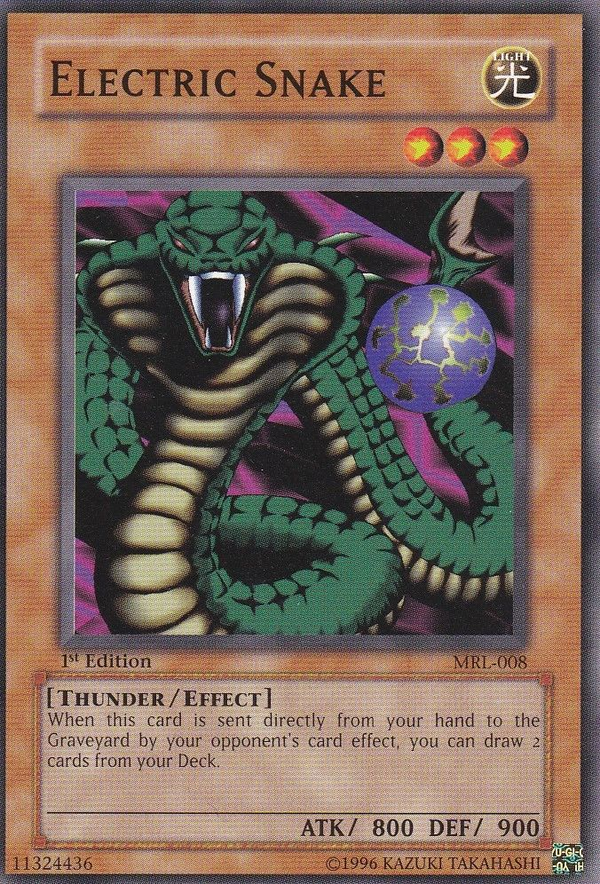 Electric Snake - MRL-008 - Common - 1st Edition available at 401 Games Canada
