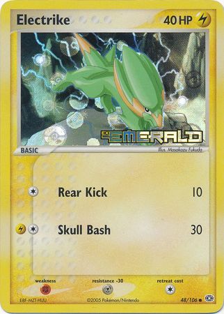Electrike - 48/106 - Common - Reverse Holo available at 401 Games Canada