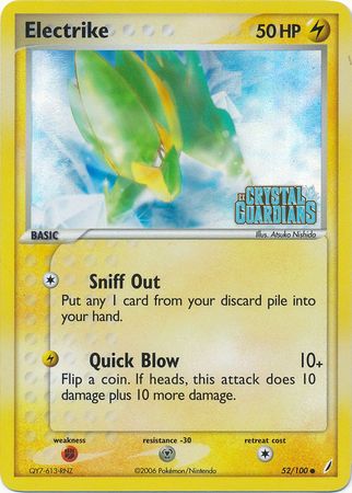 Electrike - 52/100 - Common - Reverse Holo available at 401 Games Canada
