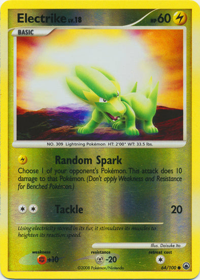 Electrike - 64/100 - Common - Reverse Holo available at 401 Games Canada