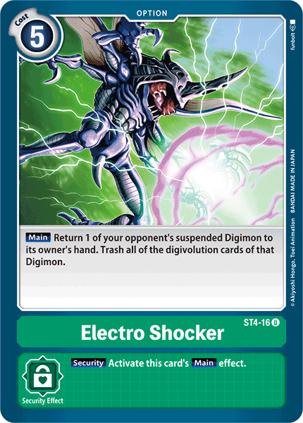 Electro Shocker - ST4-16 - Uncommon available at 401 Games Canada