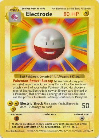 Electrode - 21/102 - Rare - Shadowless available at 401 Games Canada