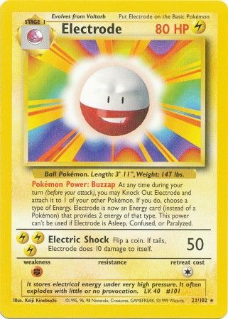 Electrode - 21/102 - Rare - Unlimited available at 401 Games Canada