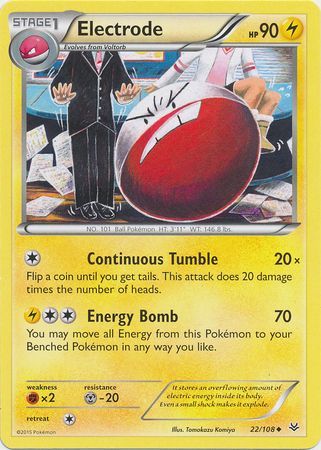 Electrode - 22/108 - Uncommon available at 401 Games Canada