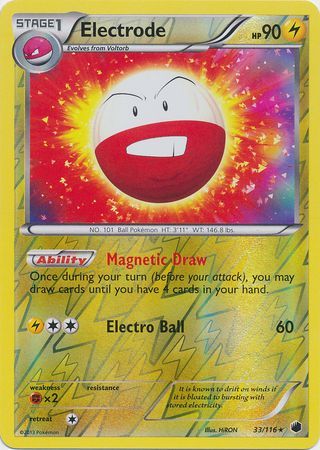 Electrode - 33/116 - Holo Rare - Reverse Holo available at 401 Games Canada