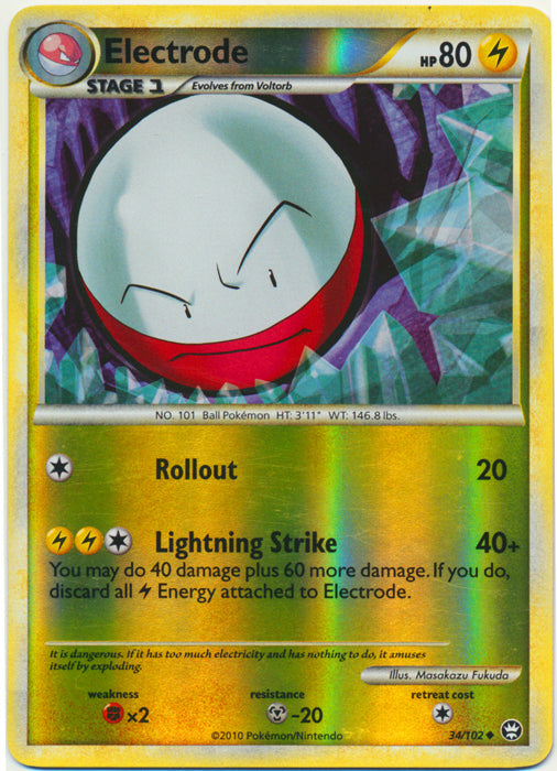 Electrode - 34/102 - Uncommon - Reverse Holo available at 401 Games Canada