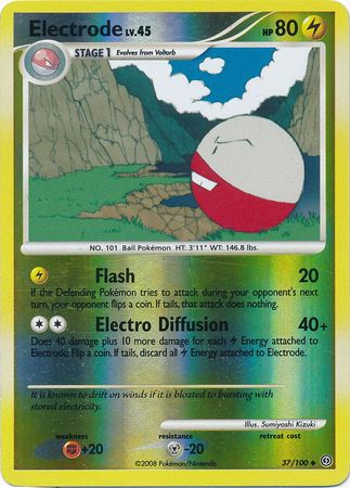 Electrode - 37/100 - Uncommon - Reverse Holo available at 401 Games Canada