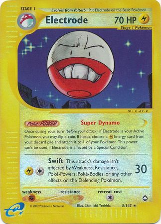 Electrode - 8/147 - Rare - Reverse Holo available at 401 Games Canada