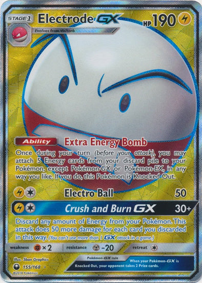 Electrode GX - 155/168 - Full Art Ultra Rare available at 401 Games Canada