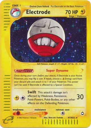 Electrode - H7/H32 - Holo available at 401 Games Canada