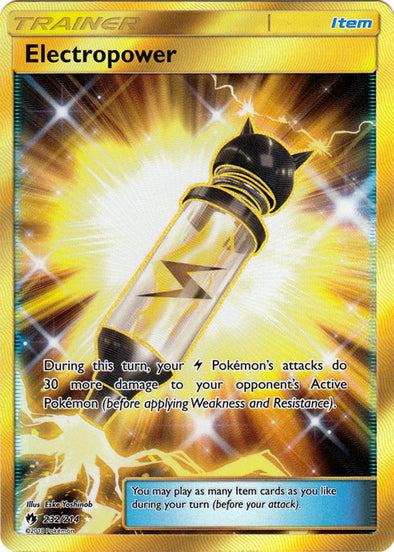 Electropower - 232/214 - Secret Rare is available at 401 Games Canada, Canada's Source for Pokemon Singles!