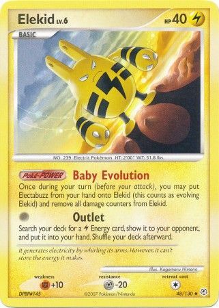 Elekid - 48/130 - Uncommon available at 401 Games Canada