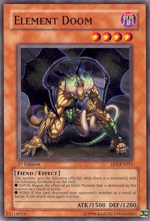 Element Doom - FET-EN011 - Common - 1st Edition available at 401 Games Canada