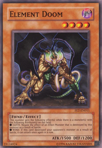 Element Doom - FET-EN011 - Common - Unlimited available at 401 Games Canada