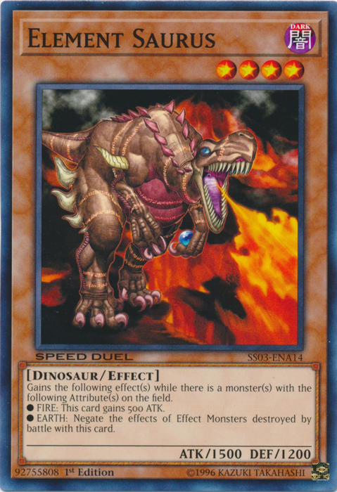 Element Saurus - SS03-ENA14 - Common - 1st Edition available at 401 Games Canada