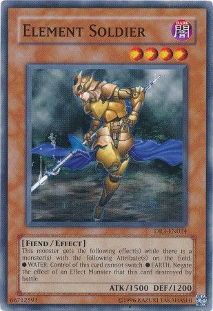 Element Soldier - DR3-EN024 - Common available at 401 Games Canada