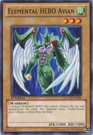 Elemental HERO Avian - LCGX-EN001 - Common - 1st Edition available at 401 Games Canada