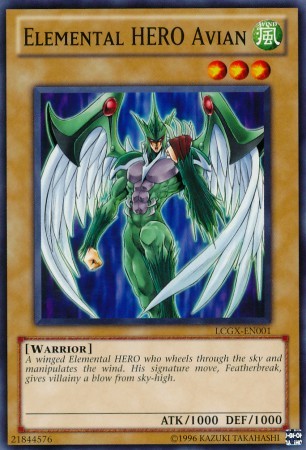 Elemental HERO Avian - LCGX-EN001 - Common - Unlimited available at 401 Games Canada