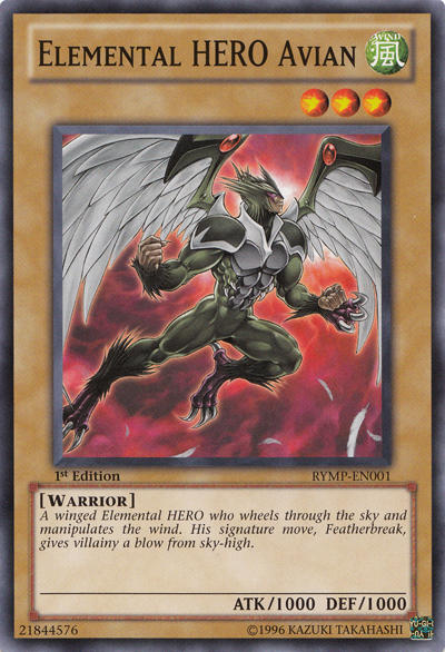 Elemental HERO Avian - RYMP-EN001 - Common - 1st Edition available at 401 Games Canada