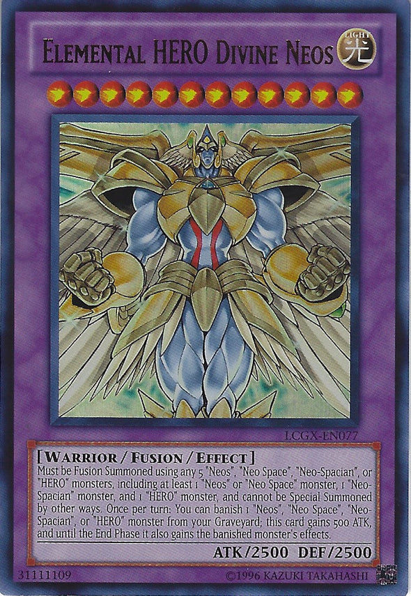 Elemental HERO Divine Neos - LCGX-EN077 - Ultra Rare - Unlimited available at 401 Games Canada