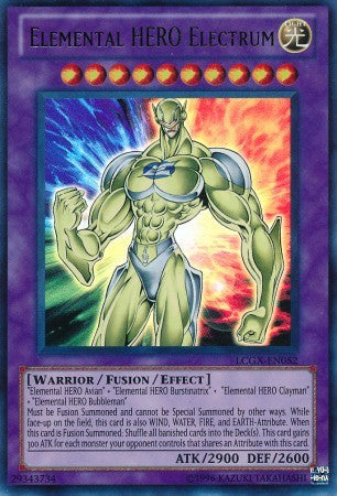 Elemental HERO Electrum - LCGX-EN052 - Ultra Rare - Unlimited available at 401 Games Canada