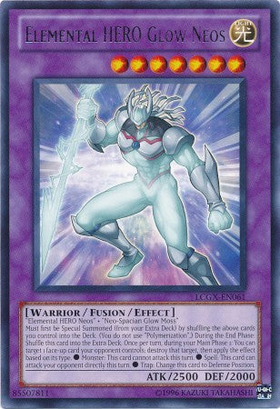 Elemental HERO Glow Neos - LCGX-EN061 - Rare - Unlimited available at 401 Games Canada