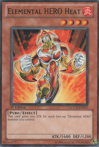 Elemental HERO Heat - LCGX-EN037 - Common - 1st Edition available at 401 Games Canada