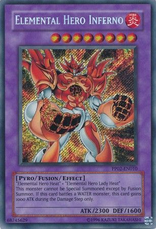 Elemental HERO Inferno - PP02-EN010 - Secret Rare available at 401 Games Canada