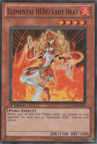 Elemental HERO Lady Heat - LCGX-EN038 - Common - 1st Edition available at 401 Games Canada