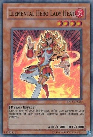 Elemental HERO Lady Heat - PP02-EN008 - Super Rare available at 401 Games Canada