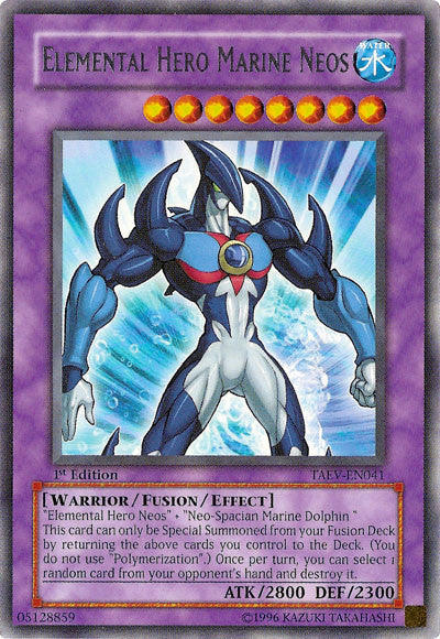 Elemental HERO Marine Neos - TAEV-EN041 - Rare - 1st Edition available at 401 Games Canada