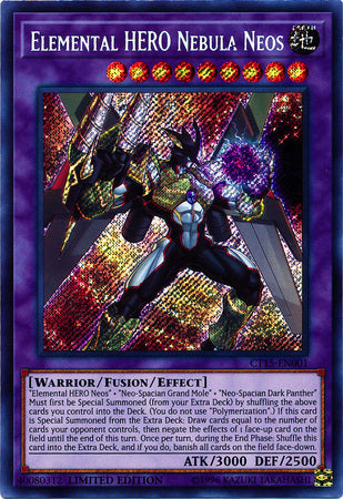 Elemental HERO Nebula Neos - CT15-EN001 - Secret Rare - Limited Edition available at 401 Games Canada