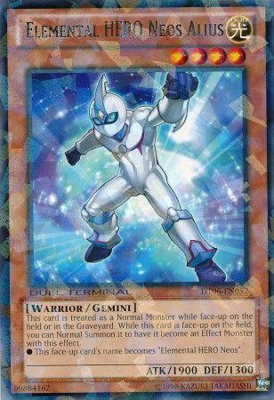 Elemental HERO Neos Alius - DT06-EN052 - Normal Parallel Rare available at 401 Games Canada