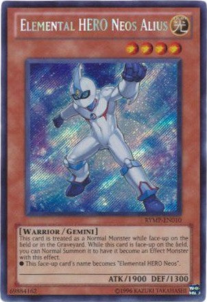 401 Games Canada - Elemental HERO Neos Alius - RYMP-EN010 - Secret Rare ...