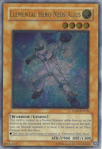 Elemental HERO Neos Alius - TAEV-EN018 - Ultimate Rare - Unlimited available at 401 Games Canada