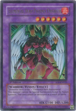 Elemental HERO Phoenix Enforcer - EOJ-EN032 - Ultra Rare - 1st Edition available at 401 Games Canada