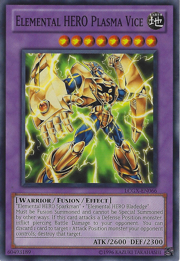 Elemental HERO Plasma Vice - LCGX-EN066 - Common - Unlimited available at 401 Games Canada