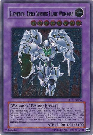 Elemental HERO Shining Flare Wingman - EEN-EN036 - Ultimate Rare - Unlimited available at 401 Games Canada