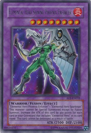 Elemental HERO Shining Phoenix Enforcer - EOJ-EN033 - Ultra Rare - Unlimited available at 401 Games Canada