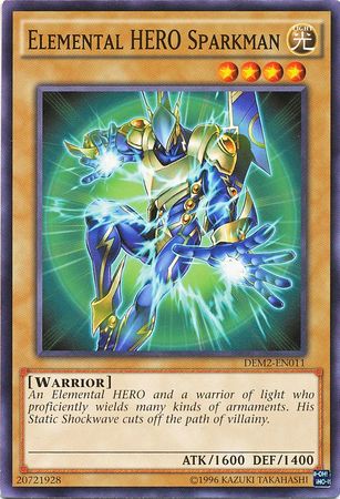 Elemental HERO Sparkman - DEM2-EN011 - Common available at 401 Games Canada