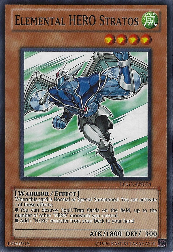 Elemental HERO Stratos - LCGX-EN024 - Common - Unlimited available at 401 Games Canada