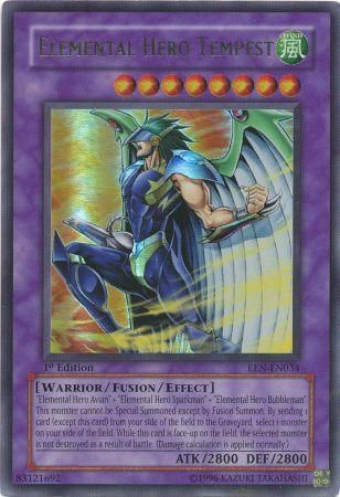 Elemental HERO Tempest - EEN-EN034 - Ultra Rare - 1st Edition available at 401 Games Canada